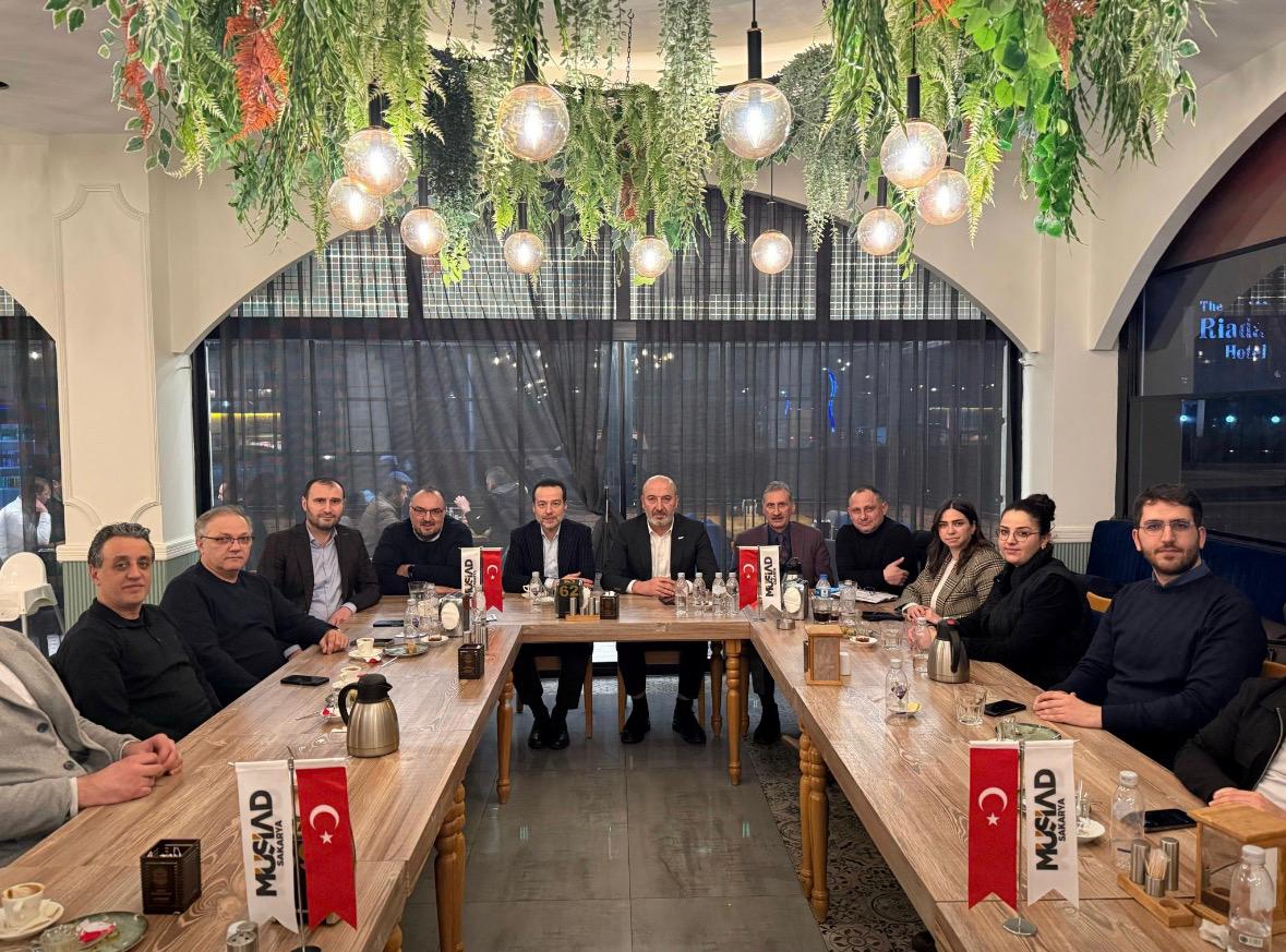 MÜSİAD Sakarya Şube Başkanı Sn. Ahmet Cihan ile toplantı